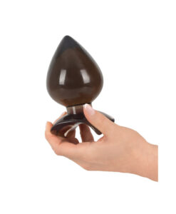 Alternative view of Anal Drops plug redondo negro XL