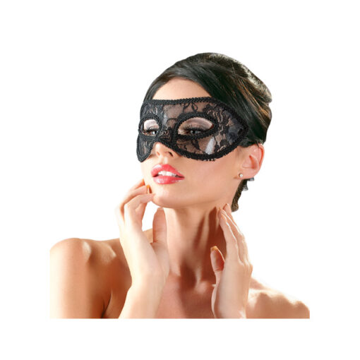 Máscara antifaz clásico de encaje rígido - Imagen 5