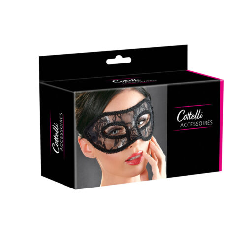 Máscara antifaz clásico de encaje rígido - Imagen 6