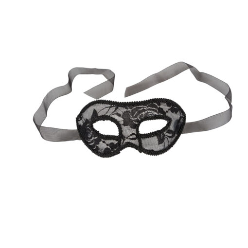 Máscara antifaz clásico de encaje rígido - Imagen 3