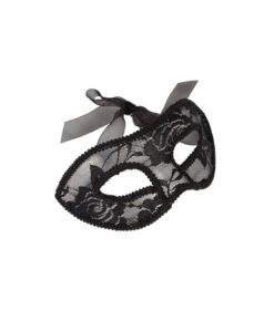 Alternative view of Máscara antifaz clásico de encaje rígido