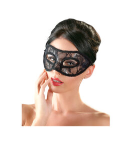 Máscara antifaz clásico de encaje rígido