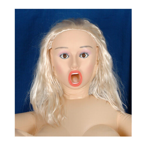 Faye muñeca hinchable con cabello y vibración - Imagen 2