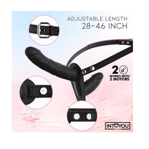 Jordan arnés doble vibración con mando a distancia - Imagen 3