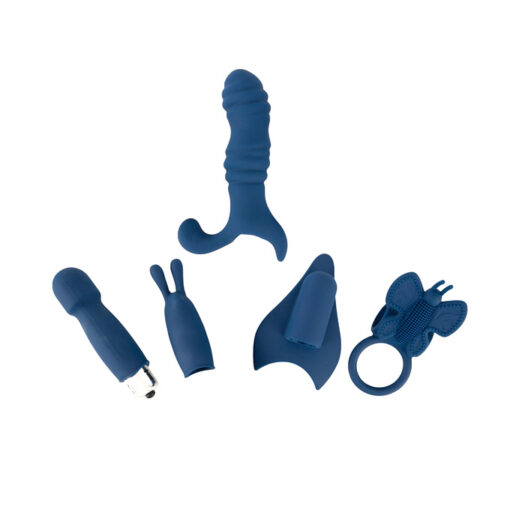 Pack de juguetes silicona surtido azul - Imagen 3