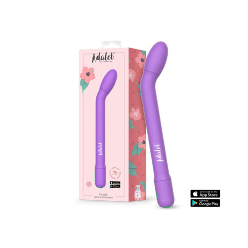 Gently masajeador especial curvado con app lavanda