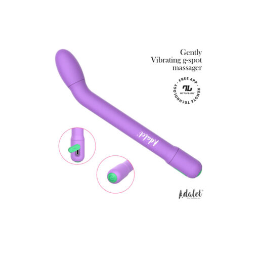 Gently masajeador especial curvado con app rosa - Imagen 7