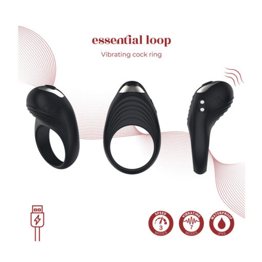 Loop mini anillo vibrador recargable - Imagen 5
