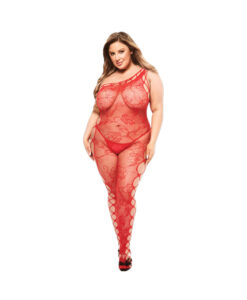 Baci 5003 malla de un tirante rojo XL/2XL