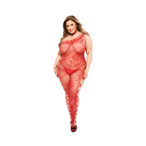 Baci 5003 malla de un tirante rojo XL/2XL