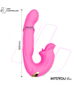 Alternative view of Bimby vibrador con doble tapping y besitos con app