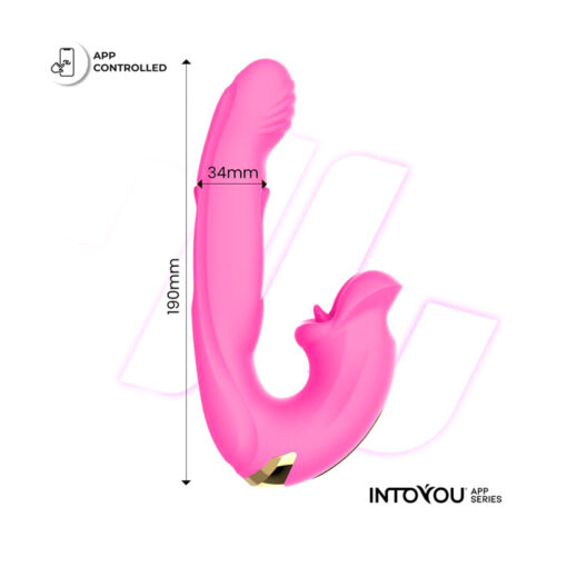 Bimby vibrador con doble tapping y besitos con app - Imagen 2