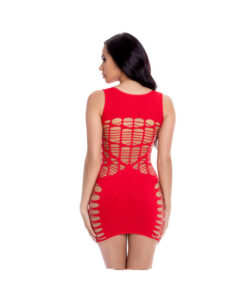 Alternative view of Dynamite vestido rojo calado S/M/L