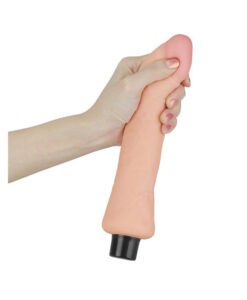 Alternative view of Real Softee vibrador suave tacto piel 9"