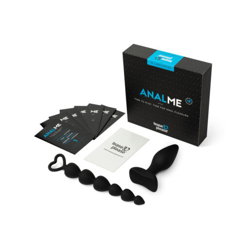 Anal Me juego erótico con juguetes anales