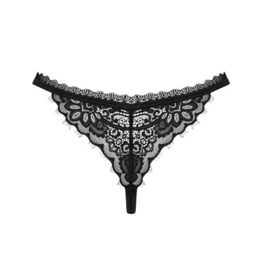 Maderris tanga con decorado negro XS/S - Imagen 2