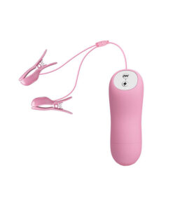 Pinzas para pezones con vibración y electroestimulación