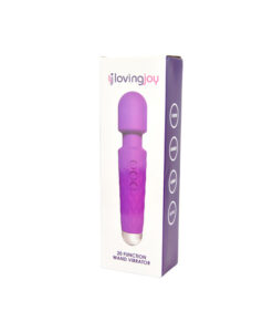 Alternative view of Loving Joy masajeador morado