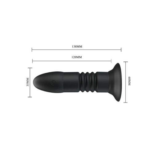 Mr Play vibrador-penetrador anal con mando - Imagen 3