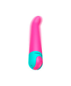 Alternative view of Ariel vibrador curvado fucsia