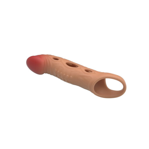 Brad funda para pene realista con vibración - Imagen 7