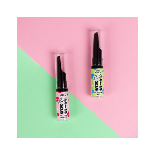 Flirty Kiss pack 2 geles sexo oral fresa y menta - Imagen 2