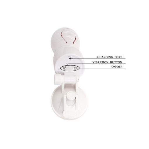 Flora vagina recargable con ventosa 12 velocidades - Imagen 3