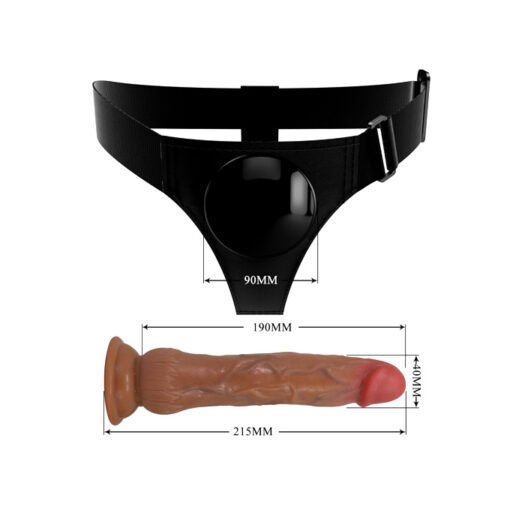 Kyto arnés con dildo eyaculador realista - Imagen 3