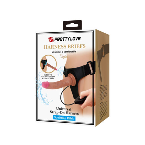 Kyto arnés con dildo eyaculador realista - Imagen 4