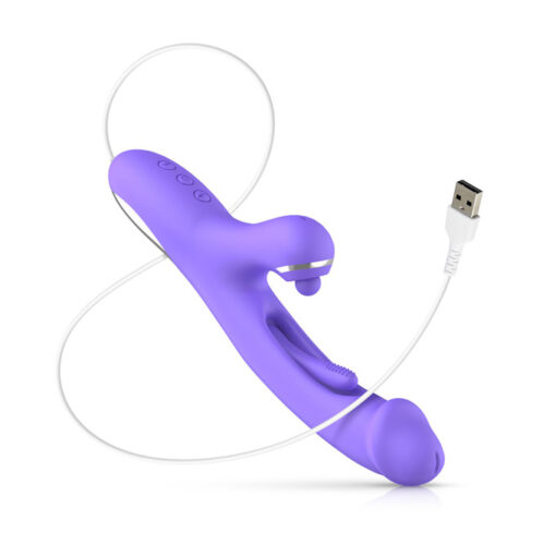 Tess vibrador con tapping y lengua interna flip-flap - Imagen 4