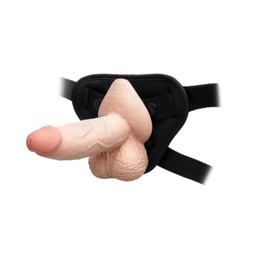 B-Vibe Slipskin dildo hiperrealista 6" - Imagen 5