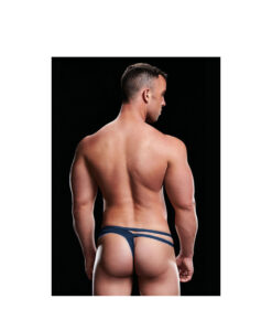 Alternative view of Envy tanga de tiras azul marino M/L
