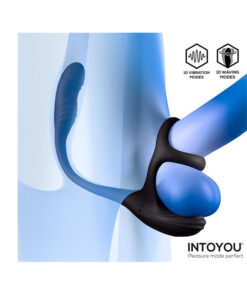 Alternative view of Kamber anillo masajeador perineo y próstata con mando