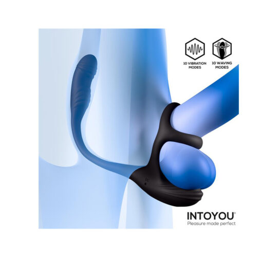 Kamber anillo masajeador perineo y próstata con mando - Imagen 2