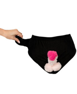 Alternative view of Calzoncillos con pene hinchable de peluche