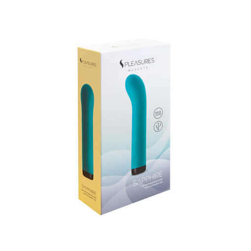 Sapphire masajeador recargable curvado - Imagen 4