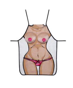 Delantal tetillas de peluche