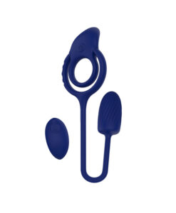 The Thria anillo vibrador con plug anal y mando