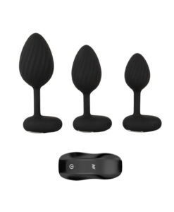 Anos pack de dilatadores anales con mando a distancia