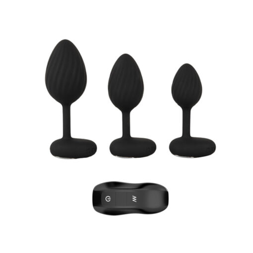 Anos pack de dilatadores anales con mando a distancia