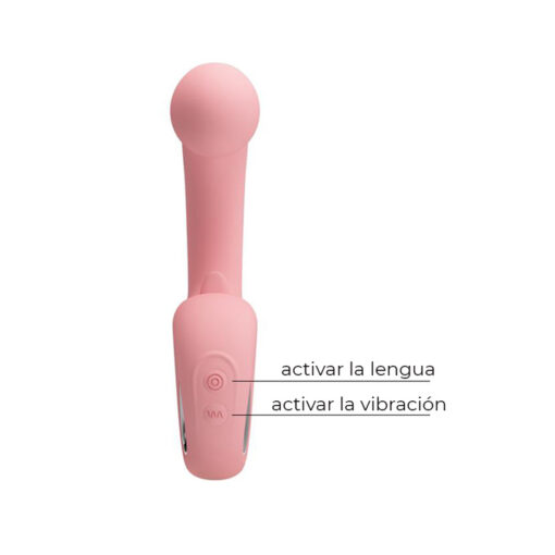 Erynnyes vibrador ultra potente con lengua - Imagen 6