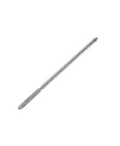 Varilla uretral de aluminio ribeteada 8 mm