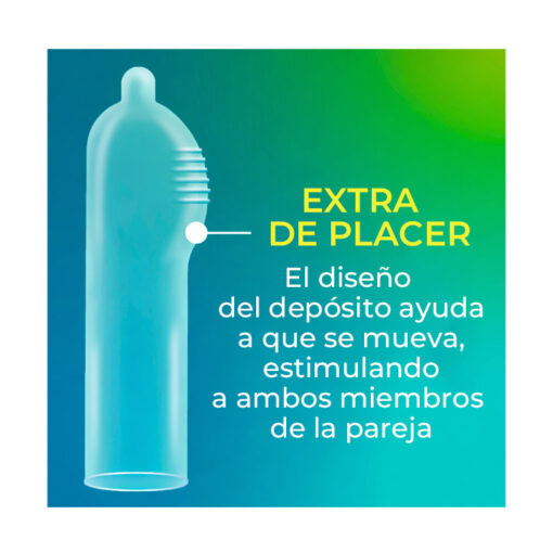 Pleasure Plus preservativos con forma placentera - Imagen 2