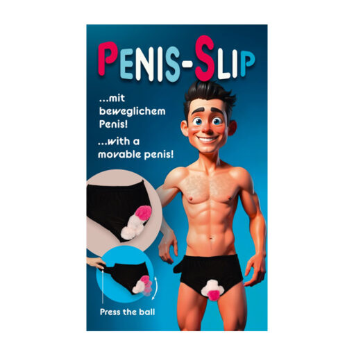 Calzoncillos con pene hinchable de peluche - Imagen 3