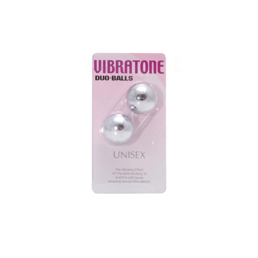 Vibratone bolas chinas plateadas - Imagen 2