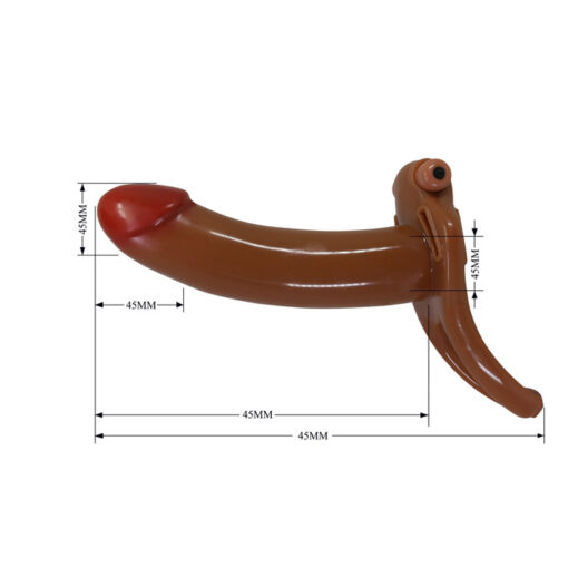 Bradden arnés vibrador hueco XL - Imagen 5