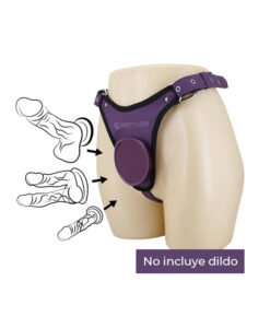 Alternative view of Caludio arnés universal dildos con ventosa