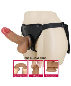Alternative view of Fogg arnés universal ventosas con dildo