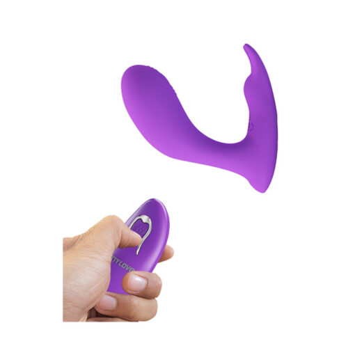 Idabelle vibrador doble a distancia con tapping