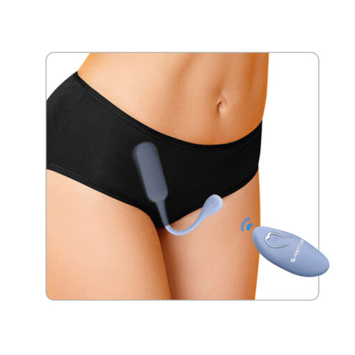 Lechies bala vibradora control remoto azul - Imagen 2